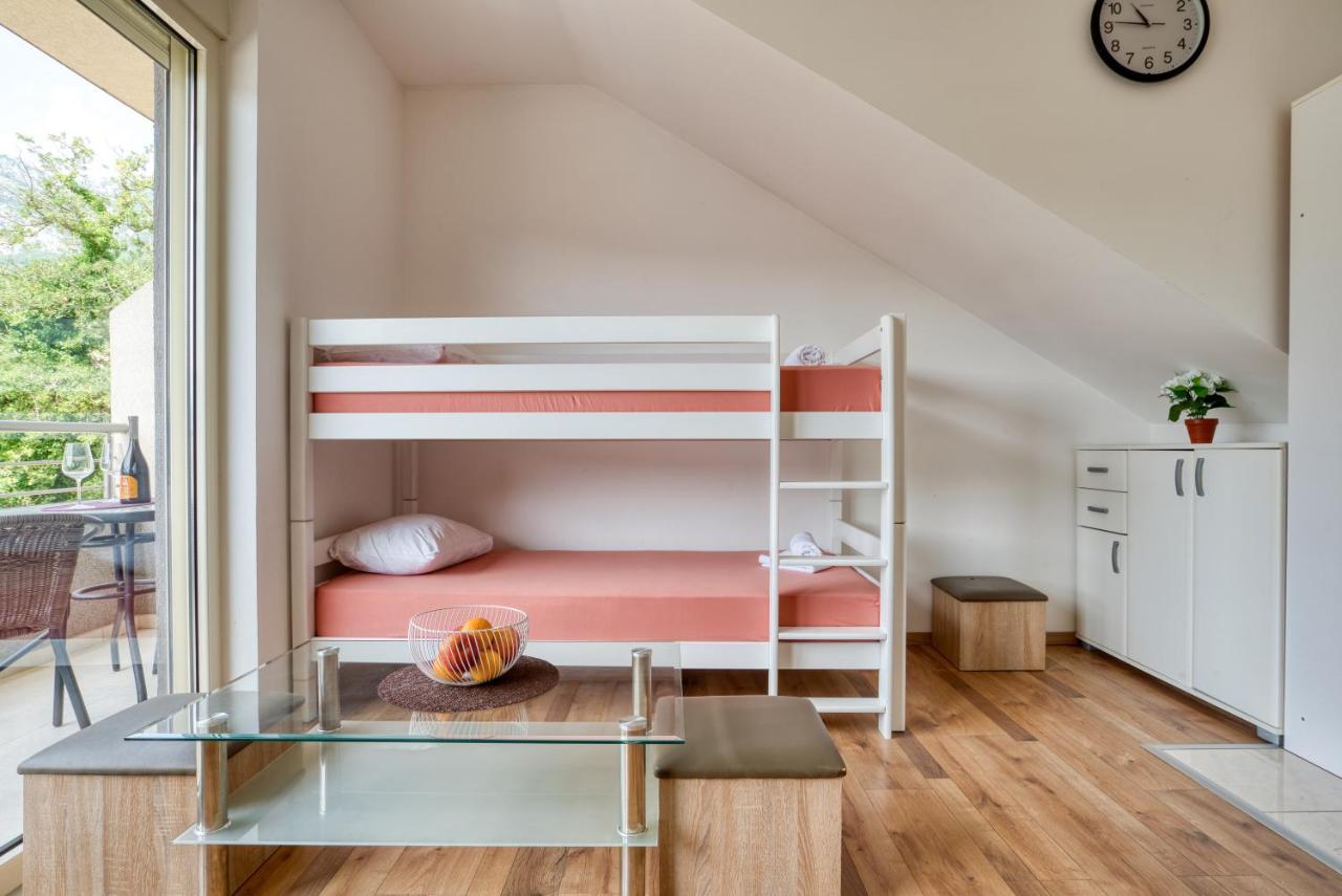 Apartmani Cukic Rafailovici Budva Exteriör bild