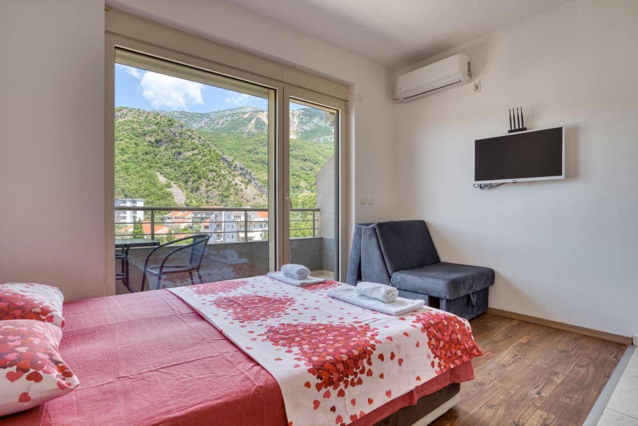 Apartmani Cukic Rafailovici Budva Exteriör bild